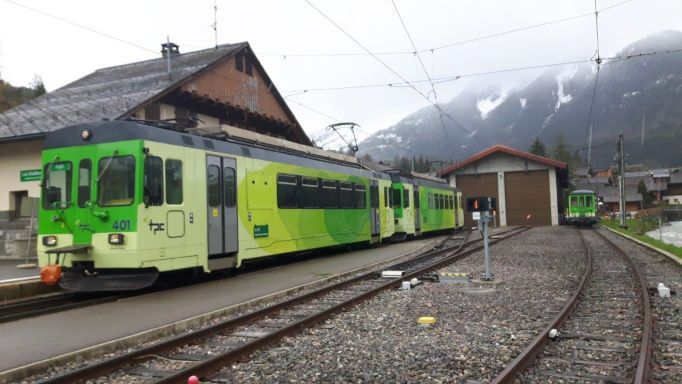 Vom Bahnhöfli Les Diablerets-Village wird eine sinnvolle Verlängerung von 560 Metern zur Talstation der Bergbahn gebaut. 